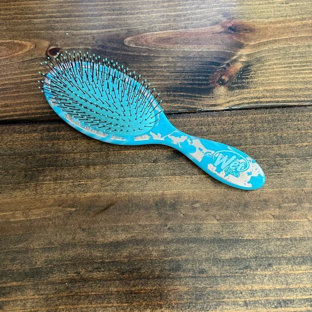 Wet Brush Detangler, Electric Forest, Limited Edition, EUC